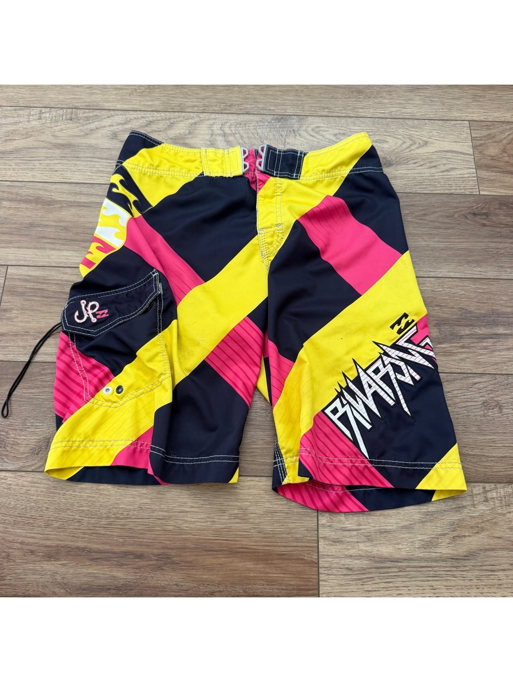 Vtg Y2K Billabong Joel Parko Boardshorts Size 31 Pink